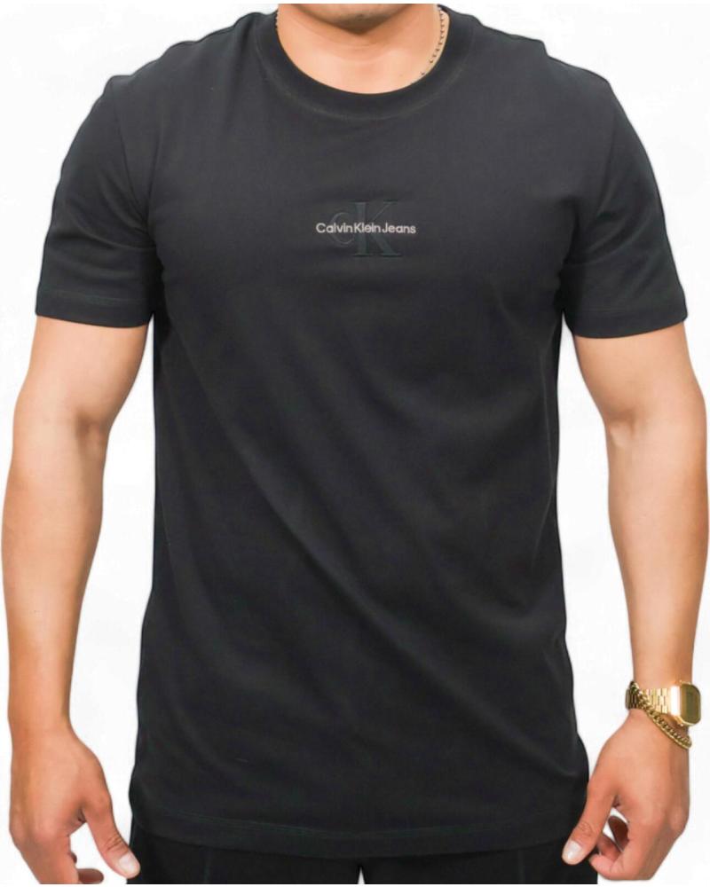 CAMISETA CALVIN KLEIN MONOLOGO NEGRA