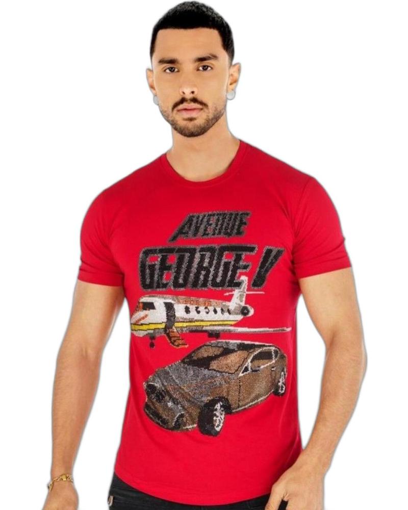CAMISETA GEORGE V PARIS AVENUE ROJA