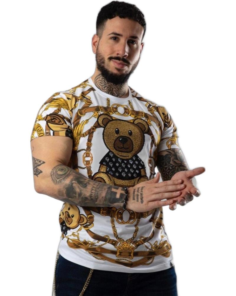 CAMISETA GEORGE V PARIS OSO TEDY BELT BLANCA