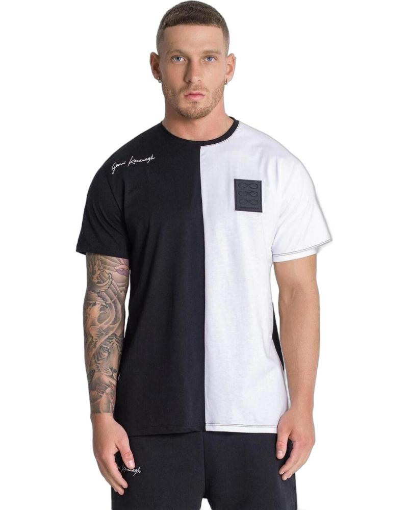 GIANNI KAVANAGH CAMISETA BLOCK EN NEGRO Y BLANCO