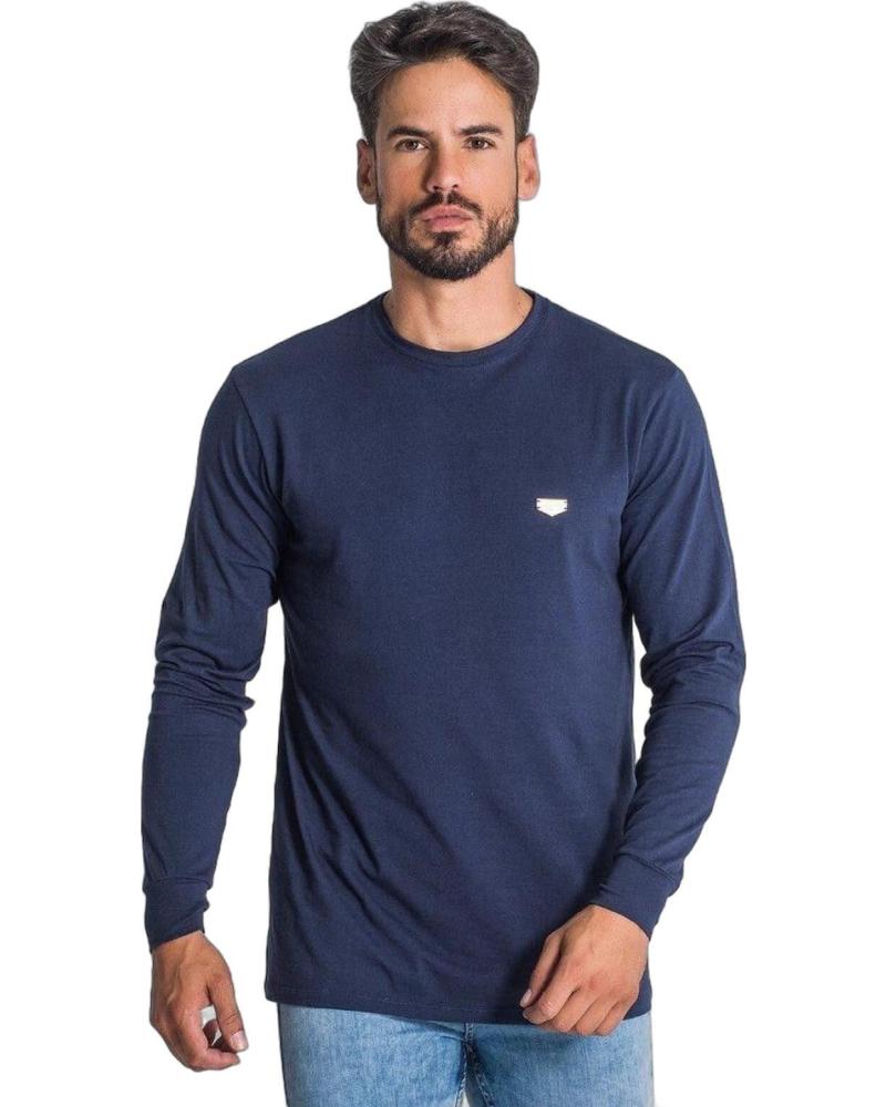 GIANNI KAVANAGH CAMISETA MANGA LARGA MEDALLA MARINO