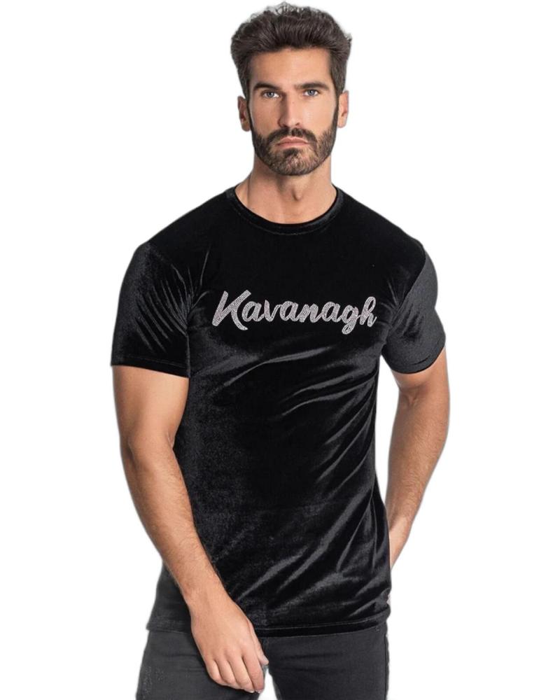 GIANNI KAVANAGH CAMISETA LAVISH PLATEADO NEGRA