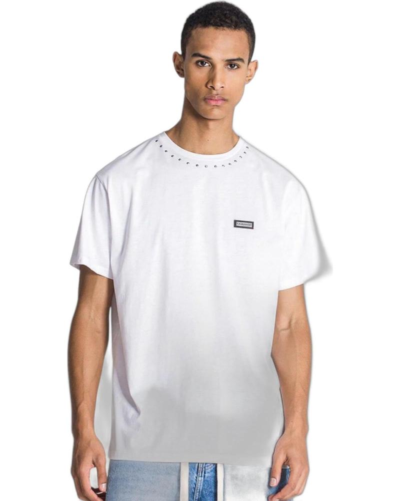 CAMISETA OVERSIZE GIANNI KAVANAGH PALMS BLANCA