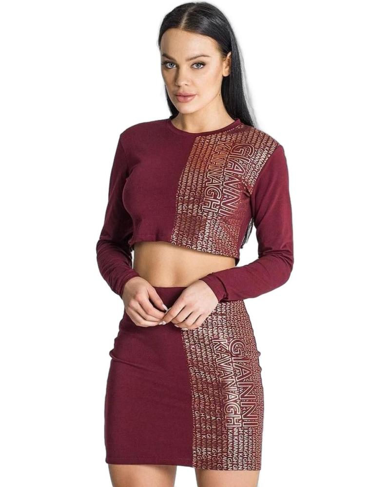 CAMISETA GIANNI KAVANAGH SUBTLE BURDEOS