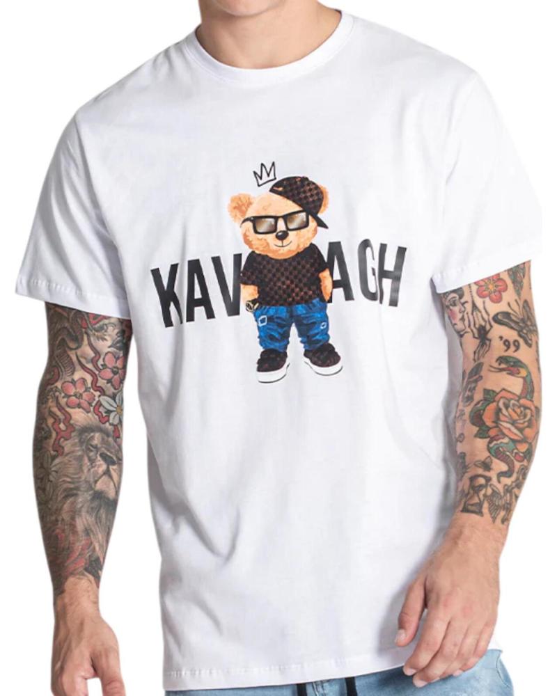 CAMISETA GIANNI KAVANAGH THE BEAR STREET BLANCO