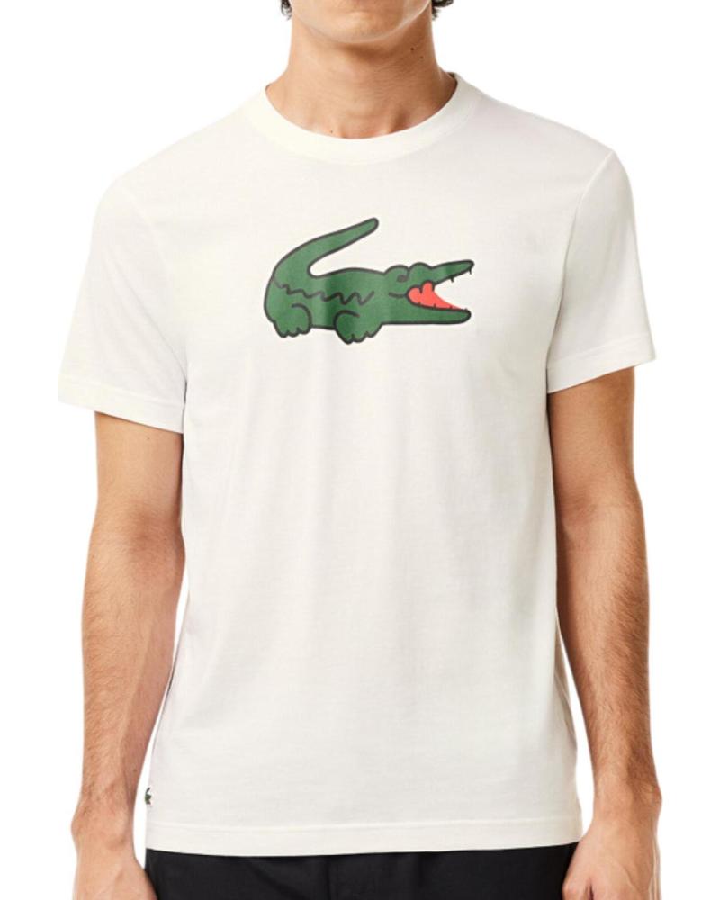 LACOSTE CAMISETA SPORT ULTRA-DRY CON ESTAMPADO COCODRILO