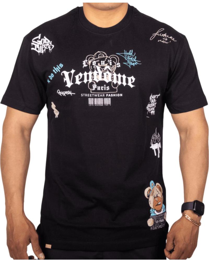 LOUIS VENDOME PARIS CAMISETA EDICIÓN STREET NEGRA