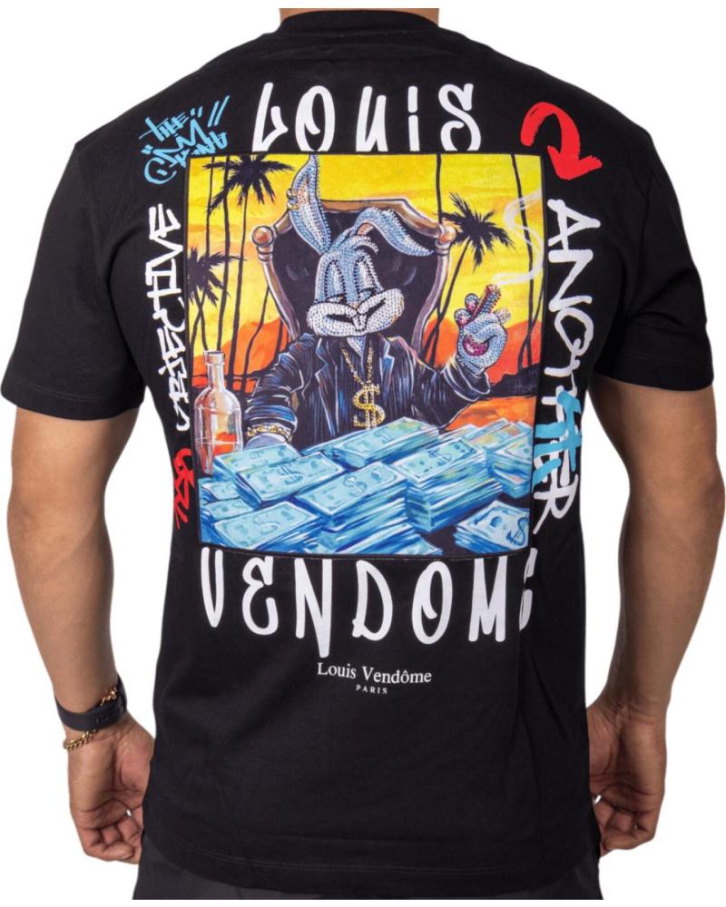 LOUIS VENDOME PARIS CAMISETA EDICIÓN LIMITADA BUNNY NEGRO