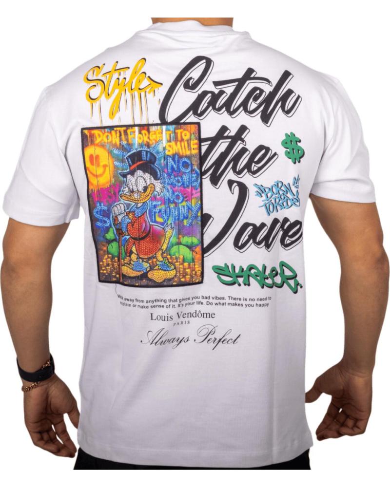 LOUIS VENDOME PARIS CAMISETA LIMITED MAGICIAN DUCK BLANCA