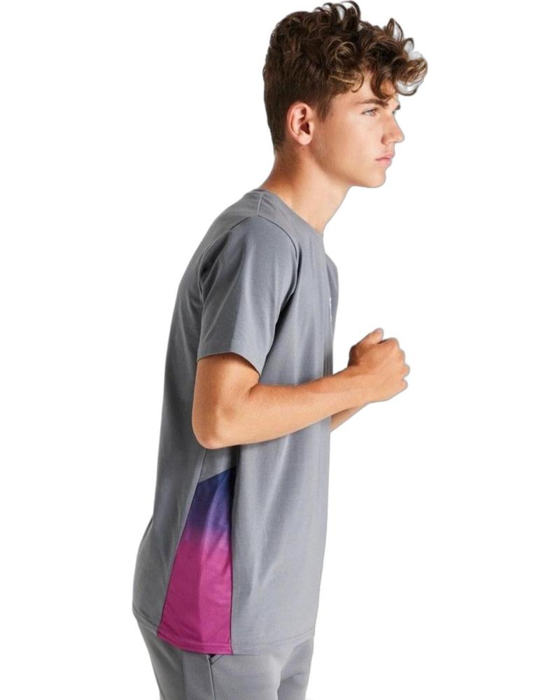 SIKSILK CAMISETA CALI NAVIGATE GRIS