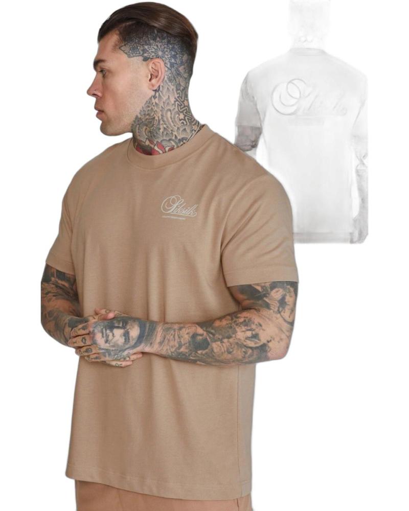 CAMISETA SIKSILK OVERSIZE GRAPHIC BEIGE