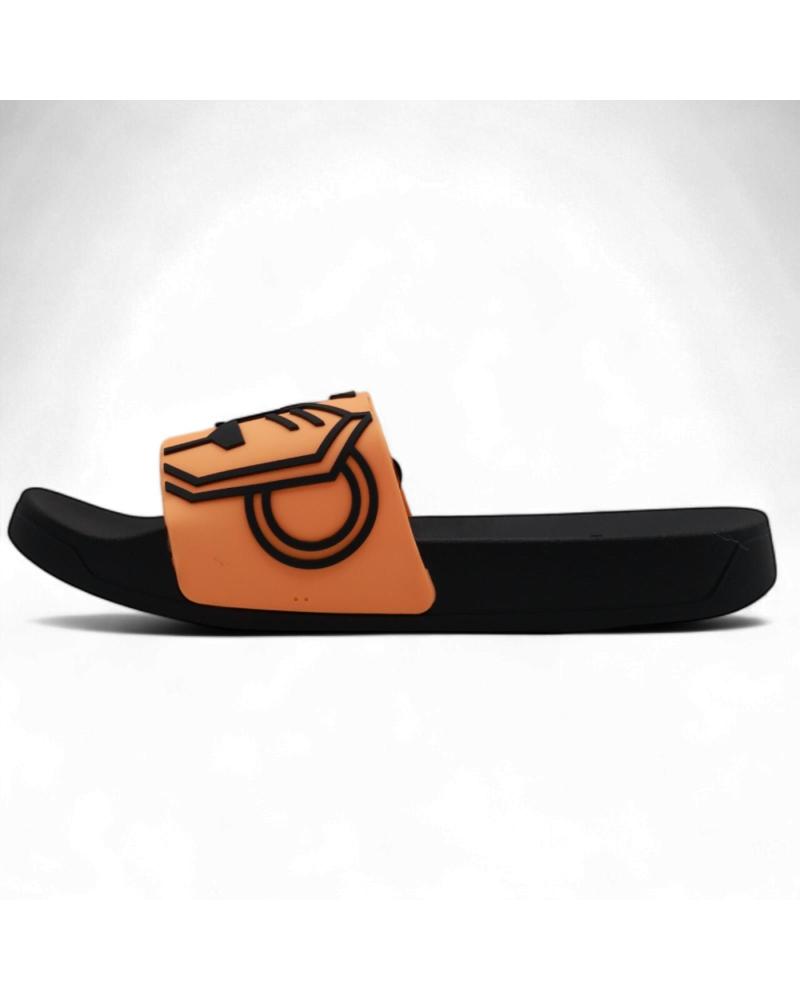 CHANCLAS BLACK BANANAS COMMANDER SLIDES NEGRO NARANJA
