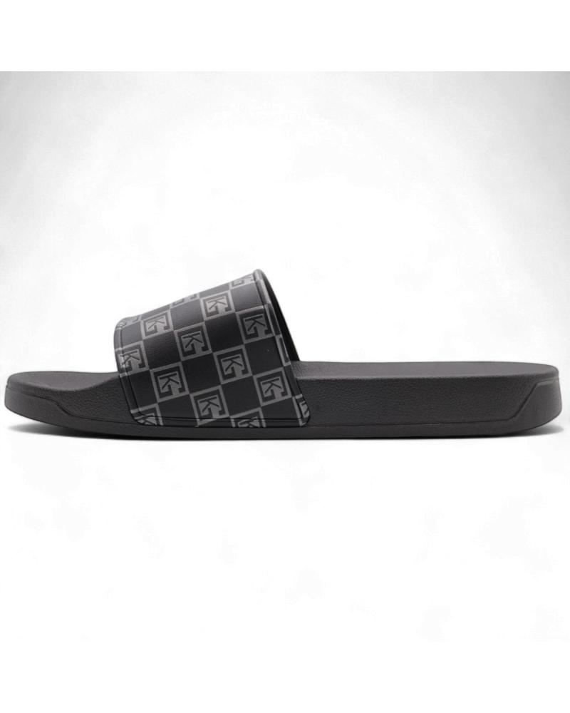 CHANCLAS GIANNI KAVANAGH CLONE SLIDER NEGRO