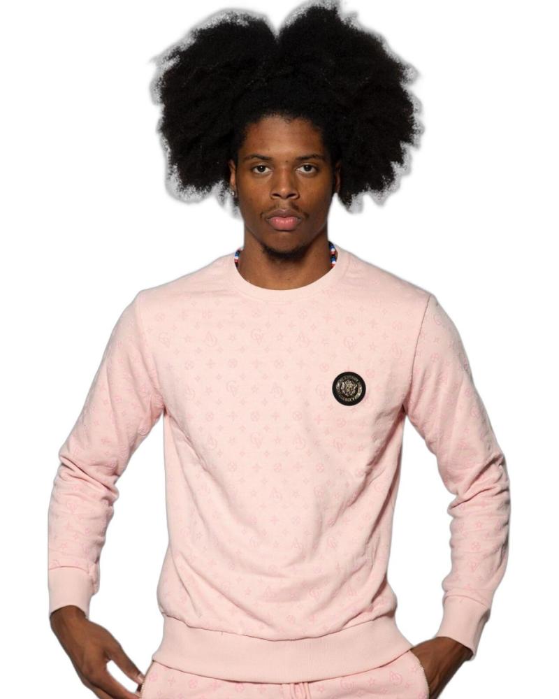 SUDADERA GEORGE V PARIS MINILOGO ROSA