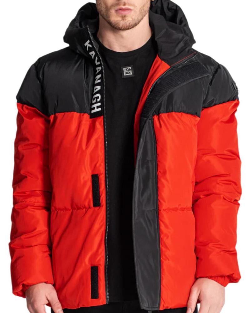 CHAQUETA ACOLCHADA GIANNI KAVANAGH SAUCE ROJA