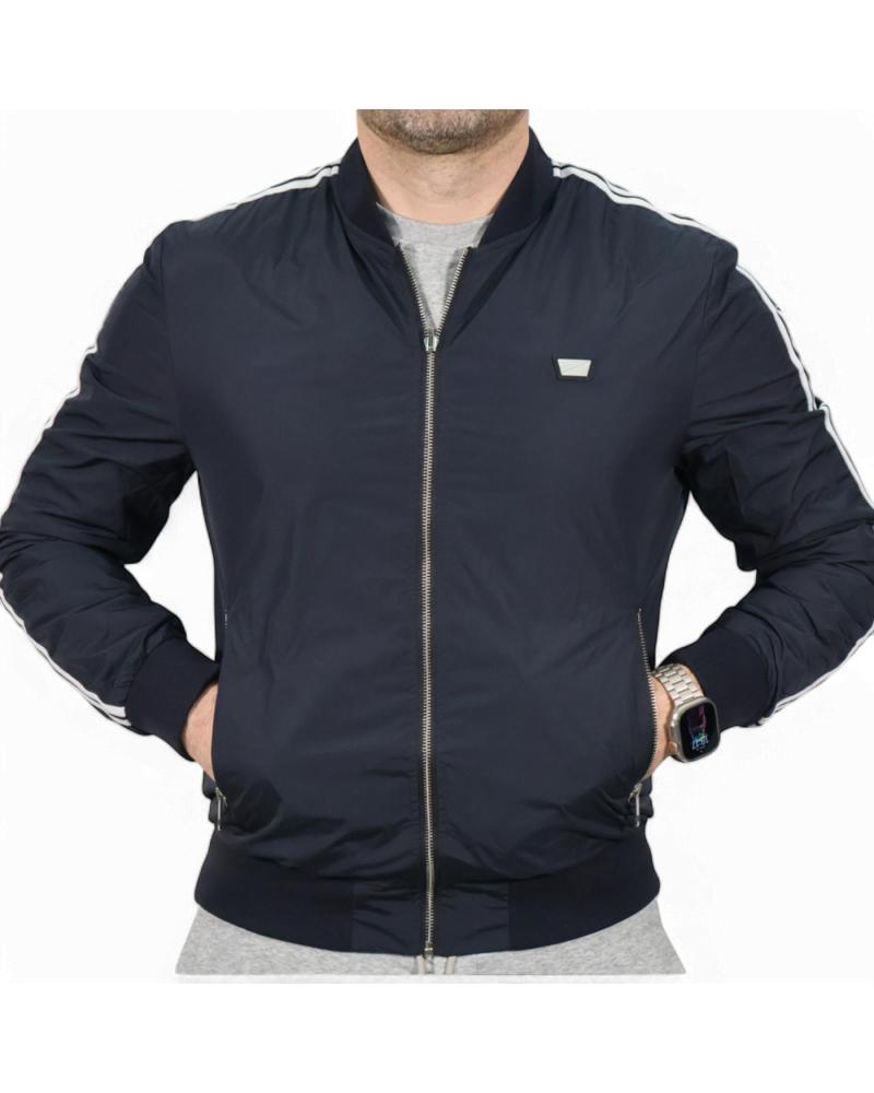 ANTONY MORATO CHAQUETA REVERSIBLE CON CINTA DEPORTIVA MARINO