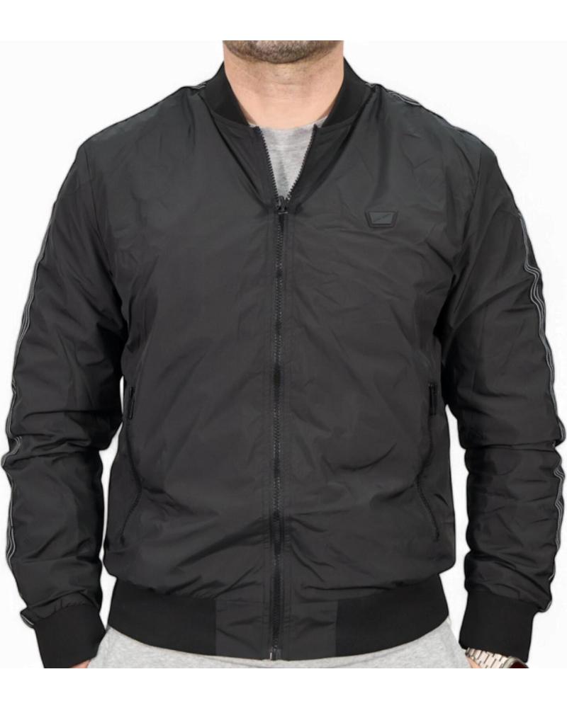 ANTONY MORATO CHAQUETA REVERSIBLE CON CINTA DEPORTIVA NEGRA