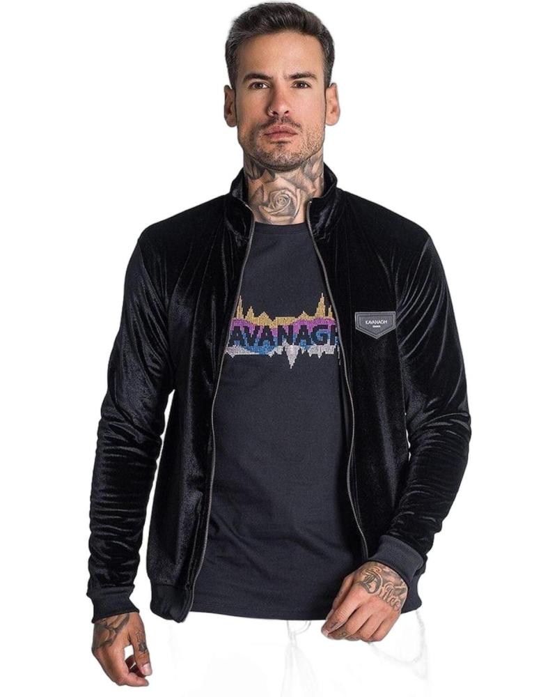CHAQUETA DE TERCIOPELO ALIVE NEGRO GIANNI KAVANAGH