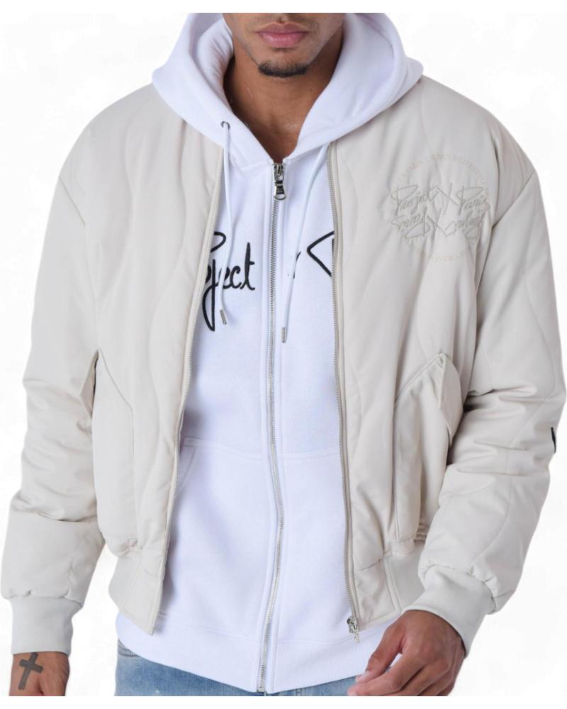 PROJECT X PARIS CHAQUETA ACOLCHADA ONDAS BEIGE