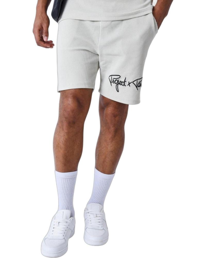 PROJECT X PARIS PANTALÓN CORTO WAFFLE ESSENTIAL GRIS