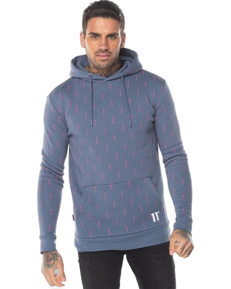 11 DEGREES SUDADERA CON CAPUCHA SOLAR PULL GRIS