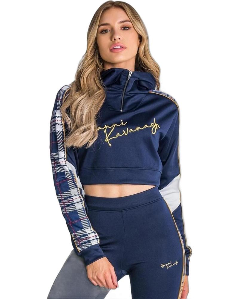 GIANNI KAVANAGH SUDADERA CORTA ROYALTY AZUL MARINO
