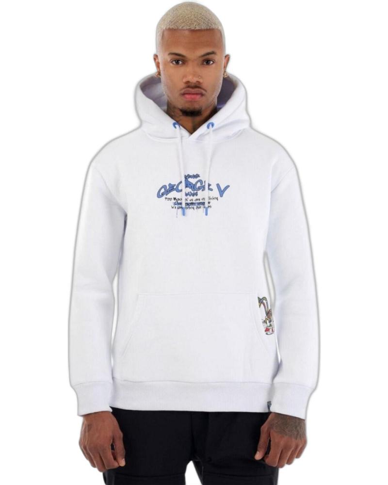 GEORGE V PARIS SUDADERA CON CAPUCHA GV RABBIT BLANCA
