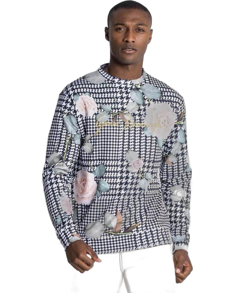 SUDADERA GIANNI KAVANAGH BOTANIC AFFAIR BLANCO