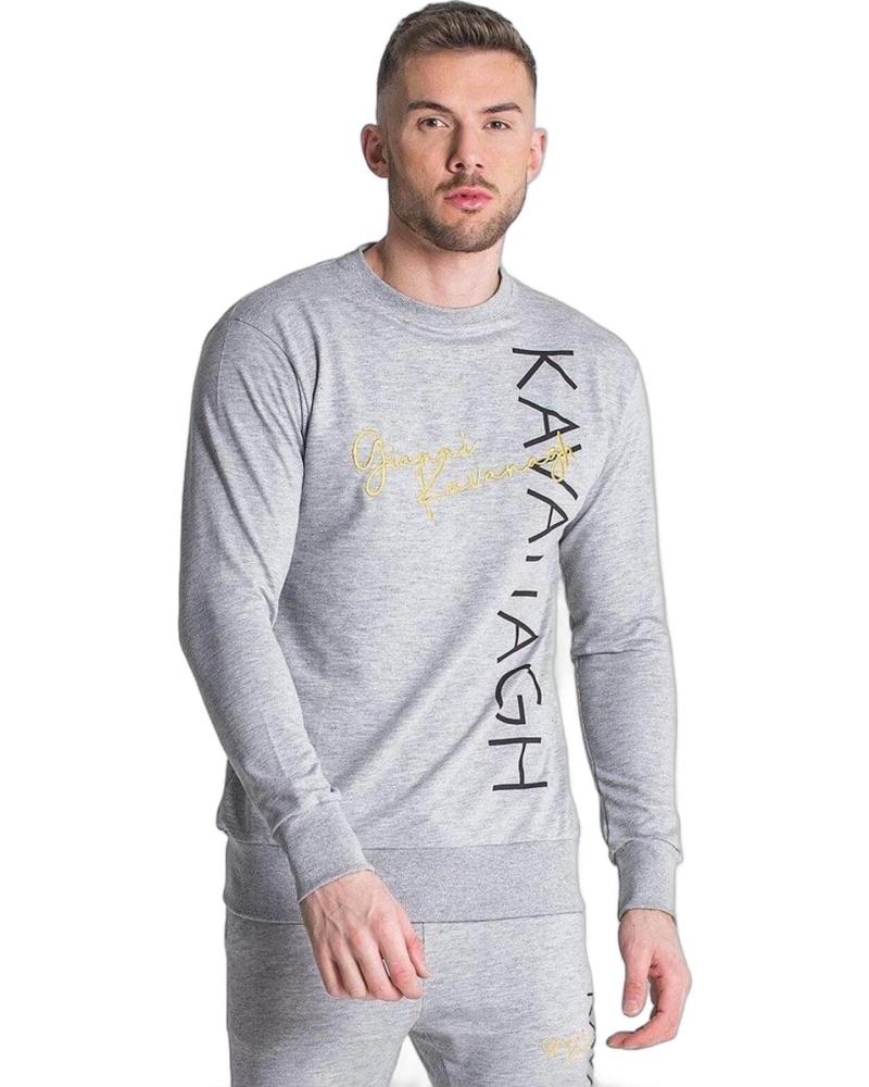 SUDADERA GIANNI KAVANAGH INTERCEPTION GRIS