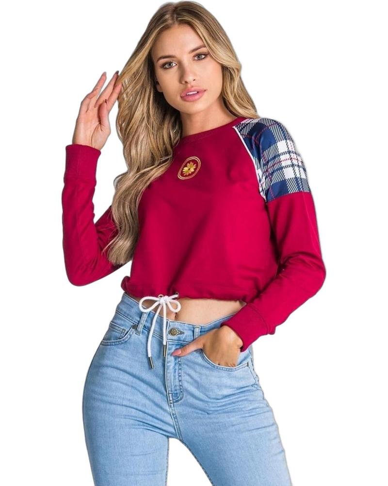 SUDADERA GIANNI KAVANAGH ROYALTY BURDEOS