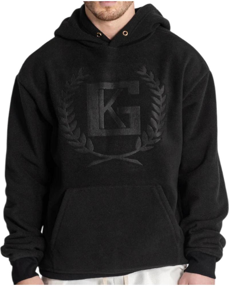 SUDADERA CON CAPUCHA GIANNI KAVANAGH SHERPA UNITY GK NEGRA