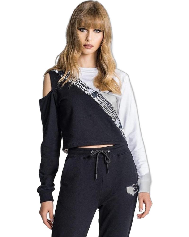 SUDADERA GIANNI KAVANAGH YIN YANG NEGRO