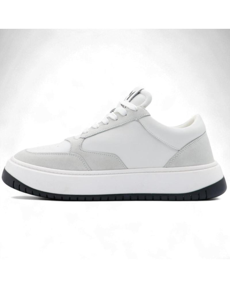 ANTONY MORATO ZAPATILLAS SKINNY BLANCO Y GRIS CON LOGO REDONDEADO