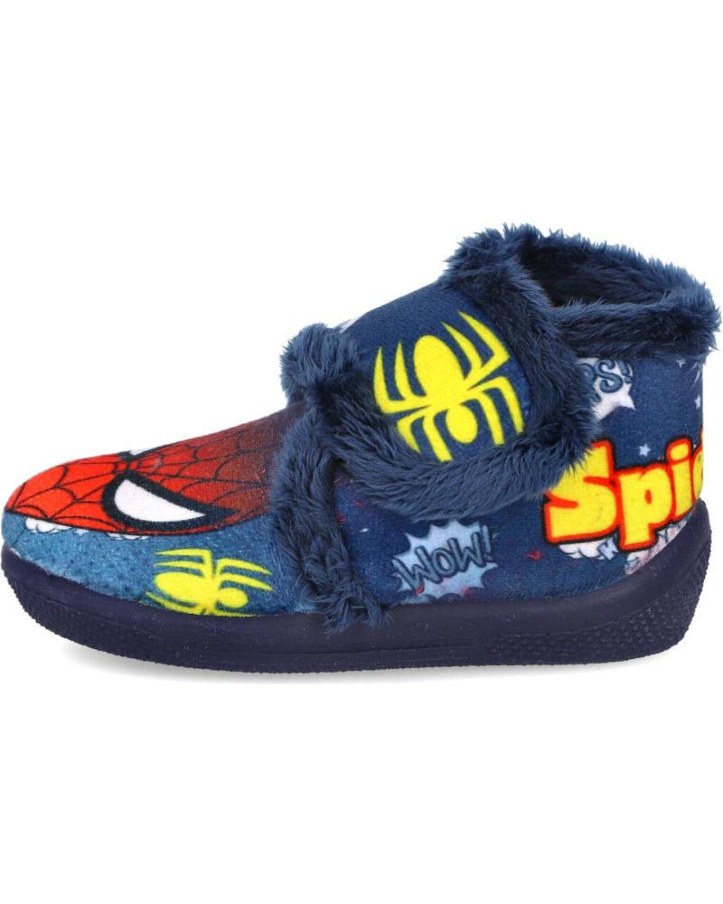 ZAPATILLAS DE CASA ALTAS BUBBLE BOBBLE SPIDERMAN MARINO 8050109-S MARINO