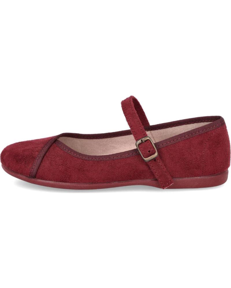 BUBBLE BOBBLE 815 MERCEDITAS BAMBARA INFANTILES COLOR VINO VINO