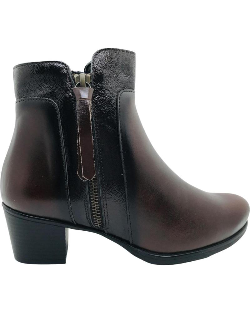 DESIREÉ BOTÍN DE PIEL NEUS19 MARRÓN MARRON