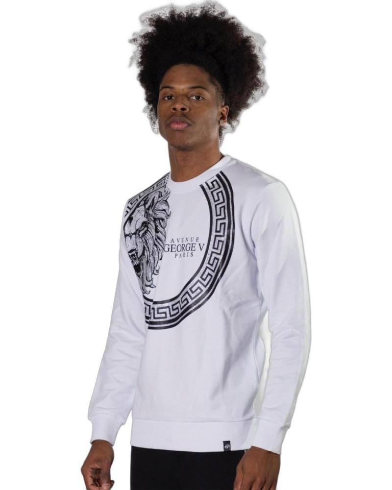 SUDADERA GEORGE V PARIS LEÓN BARROCO BLANCA