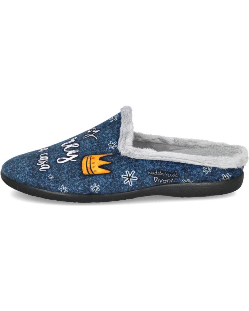 ZAPATILLAS DE CASA VIVANT V-ST-C252031INMN AZUL AZUL