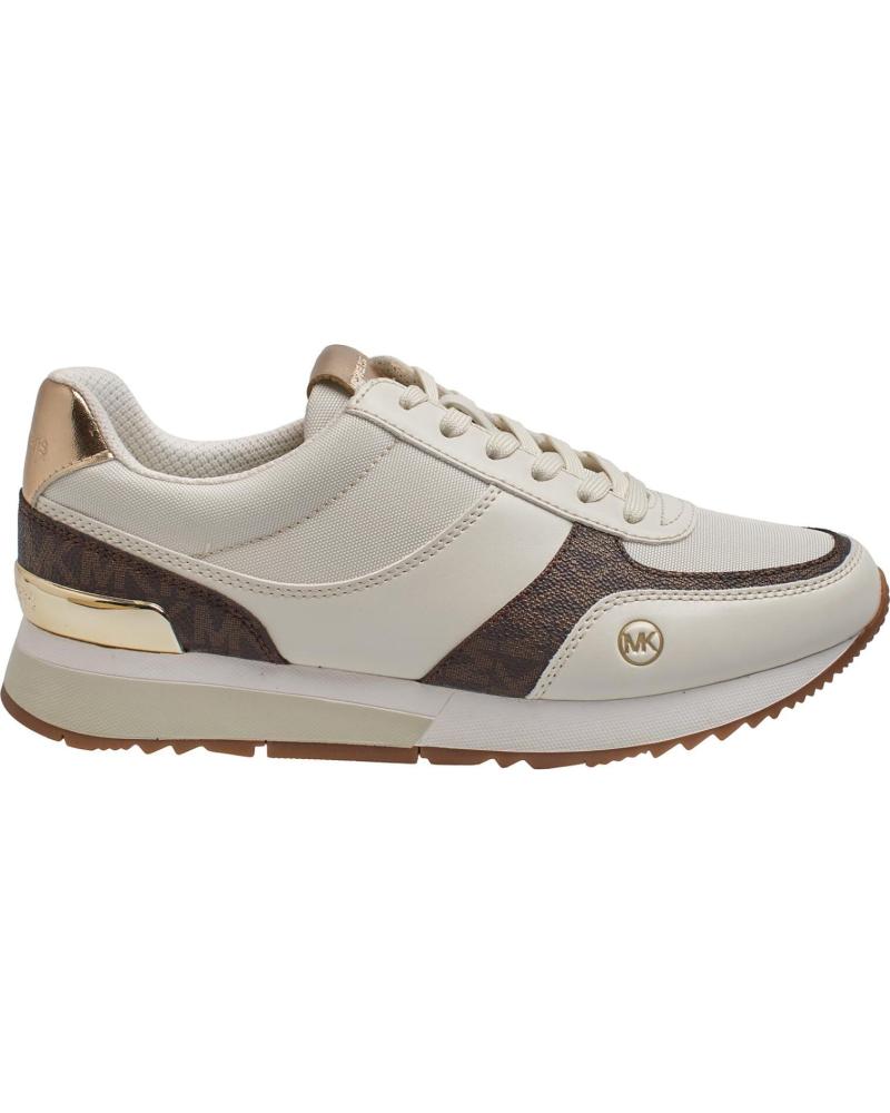MICHAEL KORS ZAPATILLAS MUJER ANDI TRAINER 49R4AIFS2L BLANCO-MARRóN