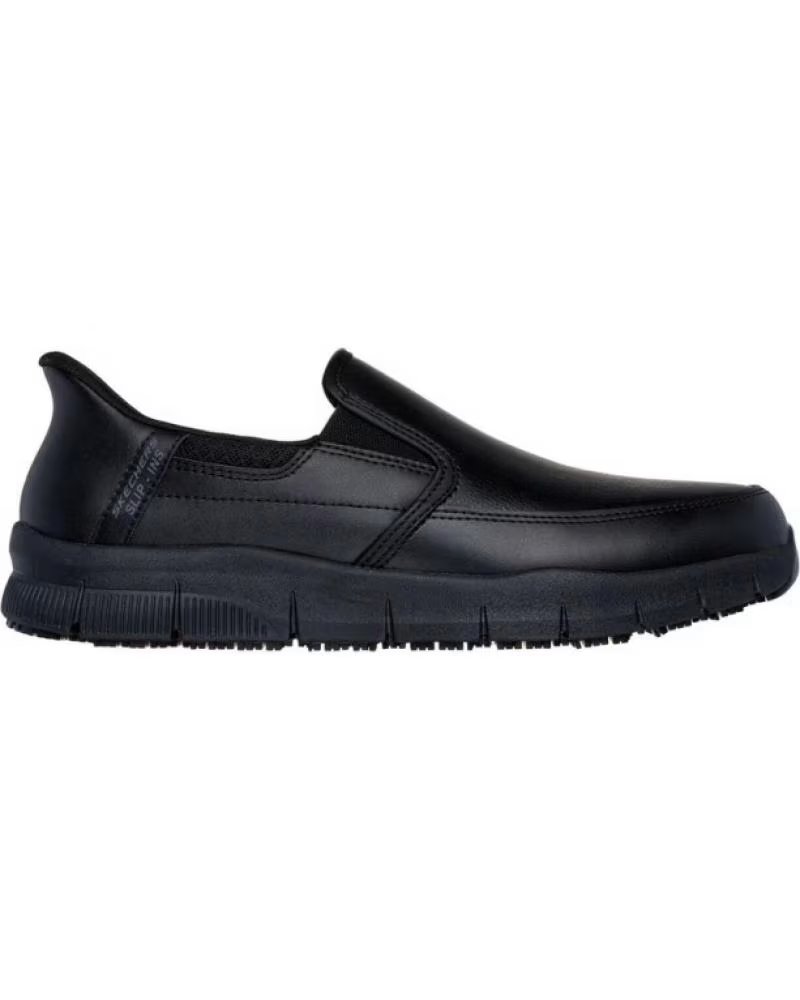 Zapatos Skechers Nampa Broxtin Slip-on 200304EC Negro