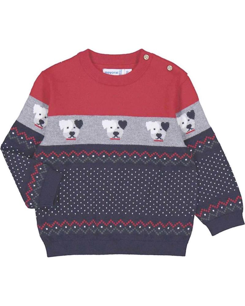 JERSEY ESTAMPADO MAYORAL 2317 CON OSOS ROJO