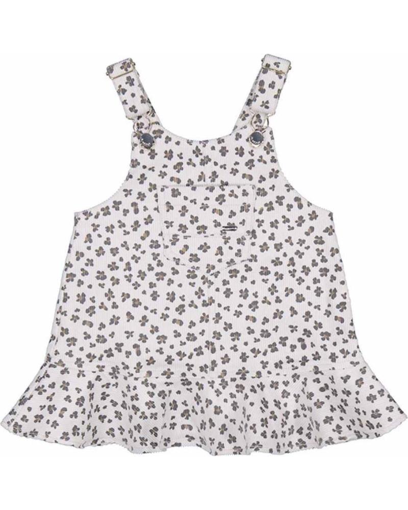 VESTIDO CASUAL MAYORAL 2969 ESTAMPADO FLORAL BEIGE PARA NIÑA BEIGE
