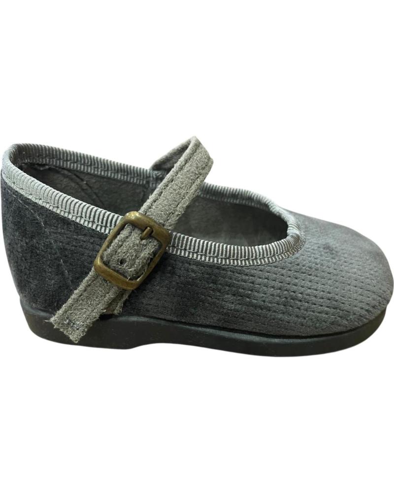 MERCEDITAS DE TERCIOPELO ANDREA RUIZ MODELO 177 GRIS GRIS