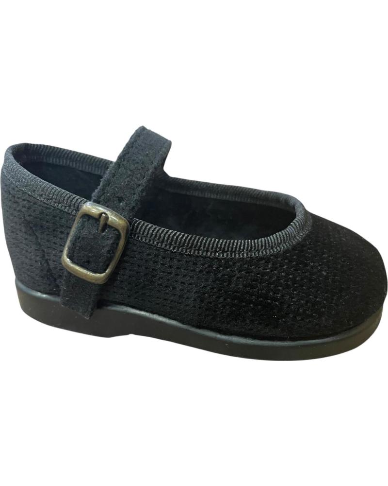 MERCEDITAS DE TERCIOPELO ANDREA RUIZ MODELO 177 NEGRO NEGRO