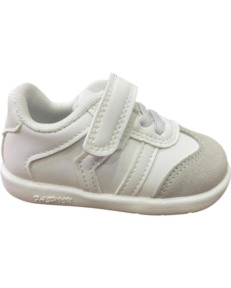 BUBBLE BOBBLE ZAPATILLAS RESPETUOSAS FH858 BLANCO BLANCO