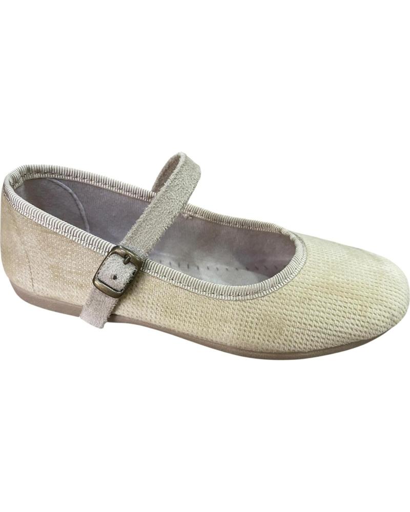 ANDREA RUIZ MERCEDITAS DE TERCIOPELO 877 BEIGE BEIGE