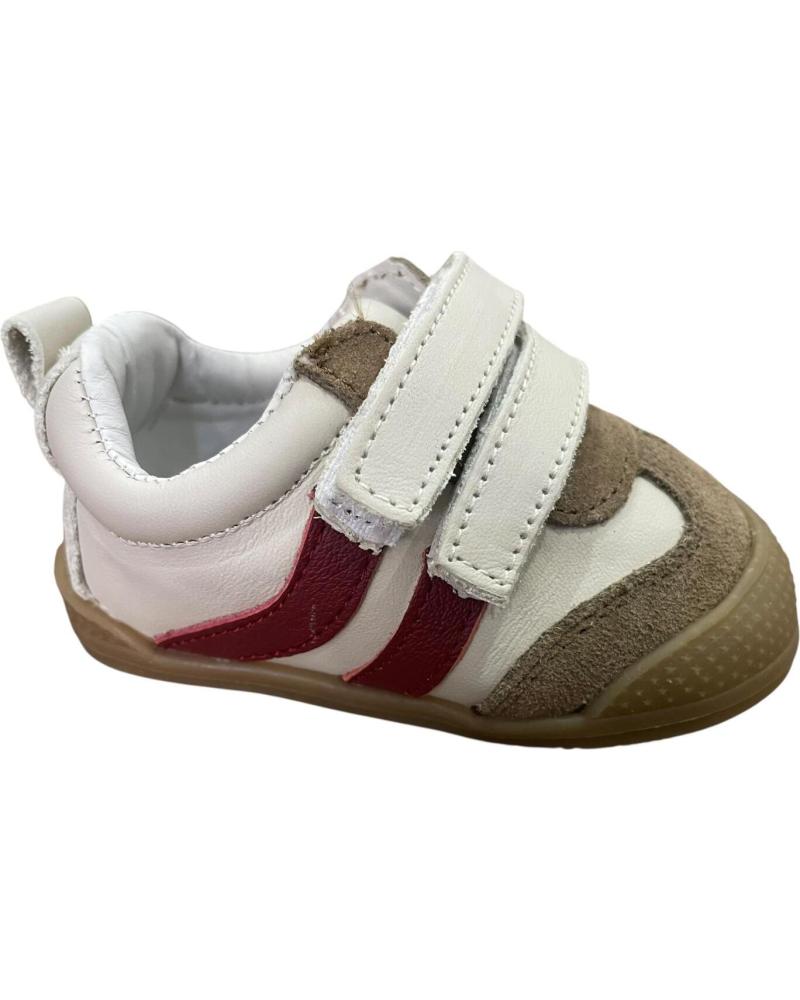 BUBBLE BOBBLE ZAPATILLAS RESPETUOSAS C1493 BURDEOS CIERRE ADHERENTE AZUL