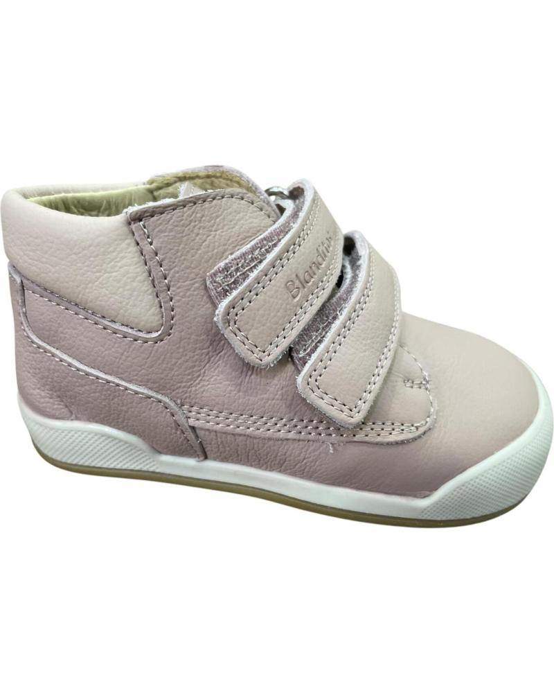 BOTÍN INFANTIL BLANDITOS DUBLIN BY CRIOS ROSA CON CIERRE ADHERENTE ROSA