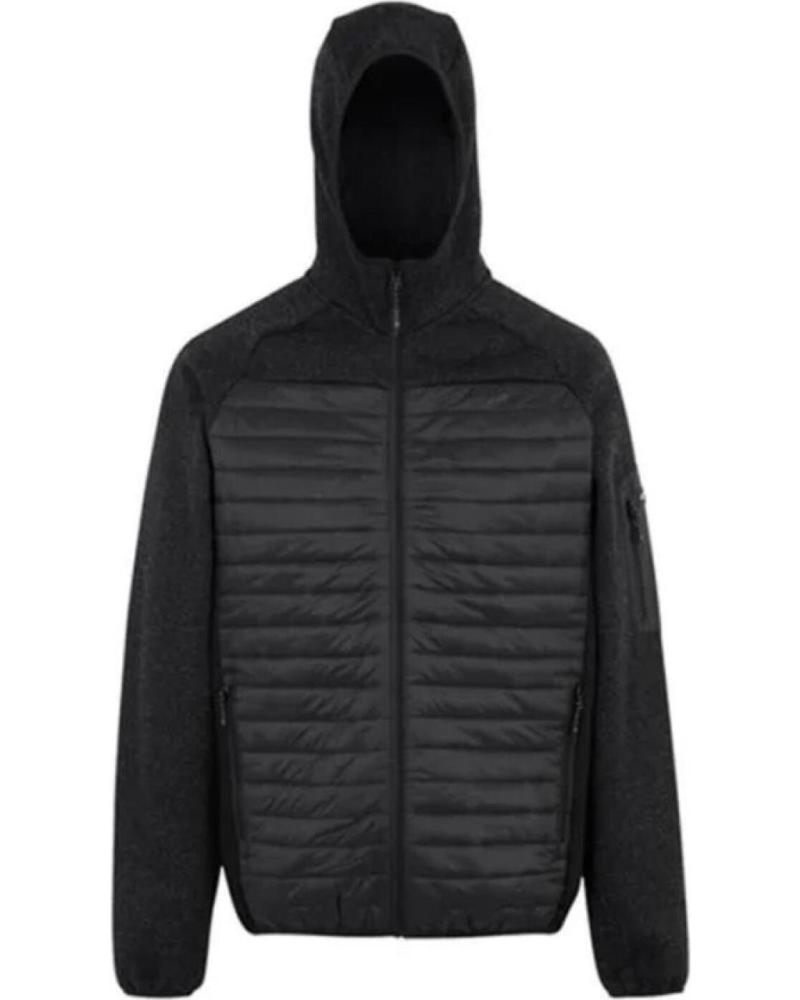 REGATTA CHAQUETA NEWHILL HYBRID RMN309-61G NEGRO