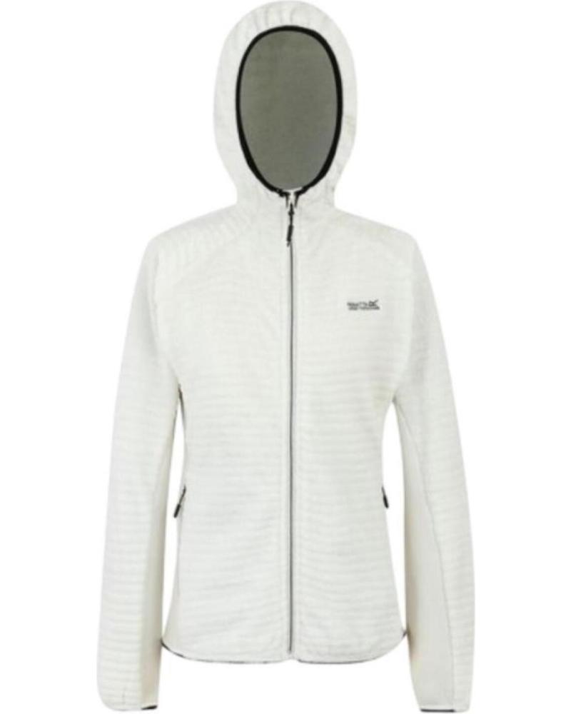 REGATTA SUDADERA CON CREMALLERA ENDRA RWA637-42B BLANCO